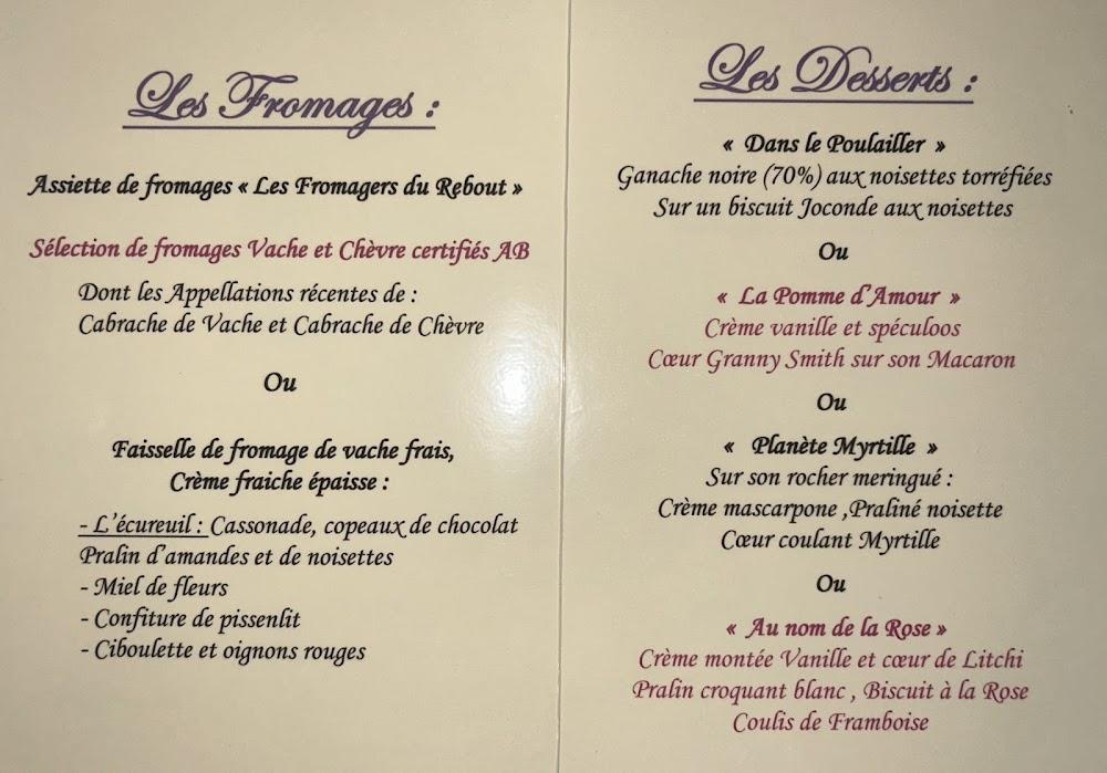 Chez Franck et Francine - Menu Image 2