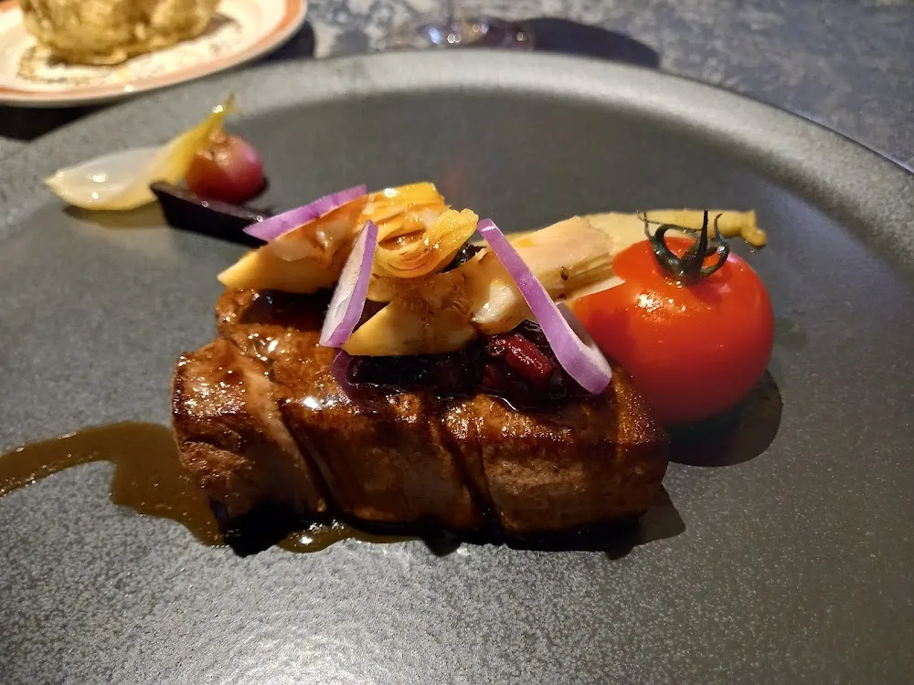 Steak with Foie Gras